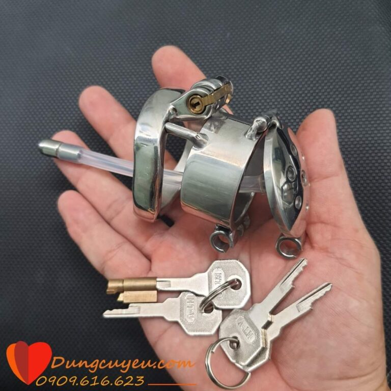 KHÓA DƯƠNG VẬT CỤT INOX 2 LỚP KHÓA - Ảnh 2