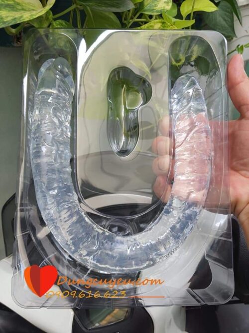 DƯƠNG VẬT GIẢ 2 ĐẦU TRONG SUỐT - Ảnh 2