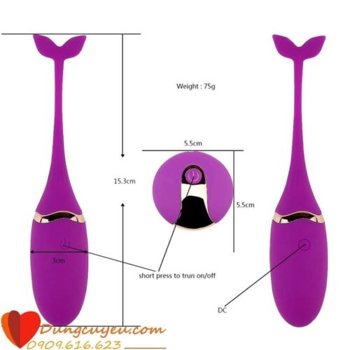 TRỨNG RUNG CÁ HEO DOLPHIN - Ảnh 7