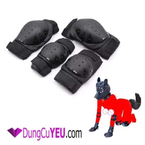 BỘ ĐAI ĐỆM BẢO VỆ KHUỶU TAY ĐẦU GỐI CHO DOG