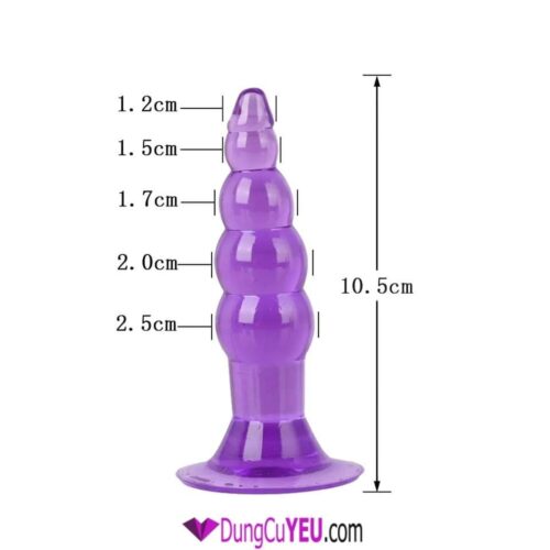 PHÍCH CẮM HẬU MÔN SILICONE MINI - Ảnh 8