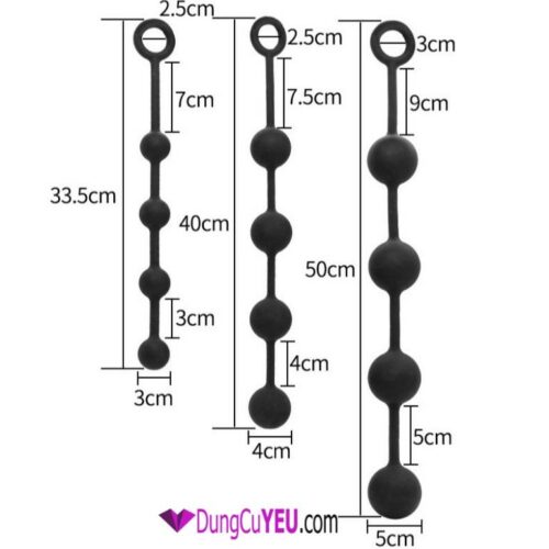 CHUỖI HẠT HẬU MÔN SILICONE - Ảnh 3