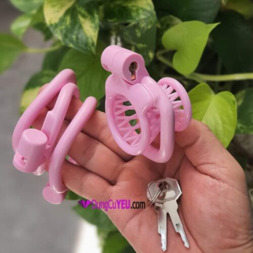 KHÓA DƯƠNG VẬT NHỰA HÌNH GIỎ CÁ - Ảnh 3