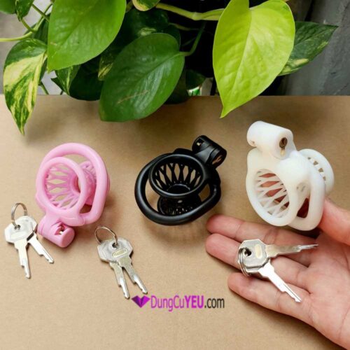 KHÓA DƯƠNG VẬT NHỰA HÌNH GIỎ CÁ