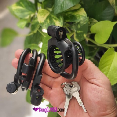 KHÓA DƯƠNG VẬT NHỰA HÌNH GIỎ CÁ - Ảnh 2
