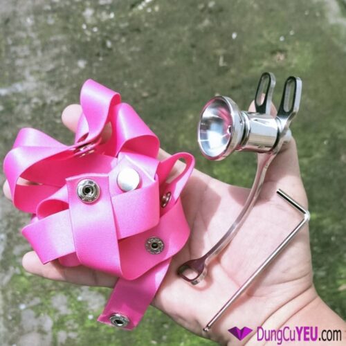 KHOÁ CHỤP DƯƠNG VẬT INOX CÓ DÂY ĐEO - Ảnh 2